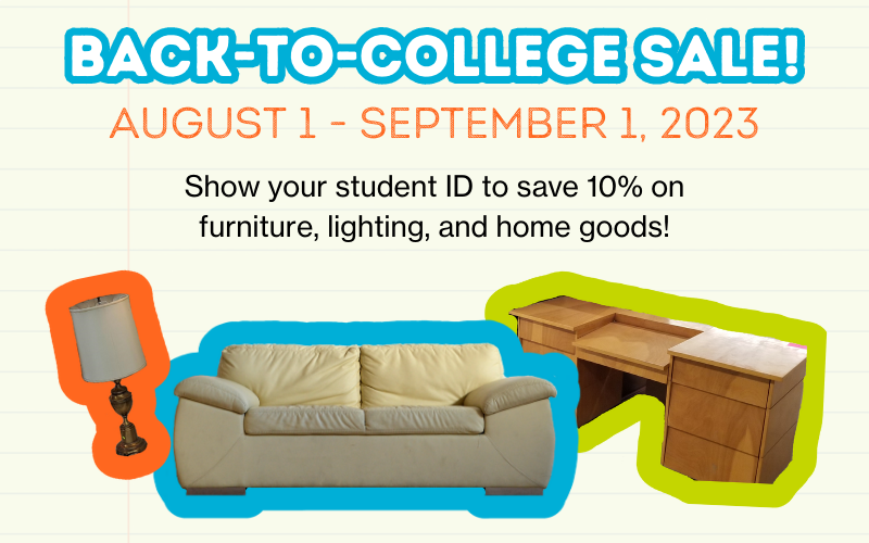 ReStore Recap: Back to College Sale, ReStore Impacts, and More!