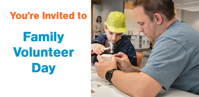 2026 family volunteer day header