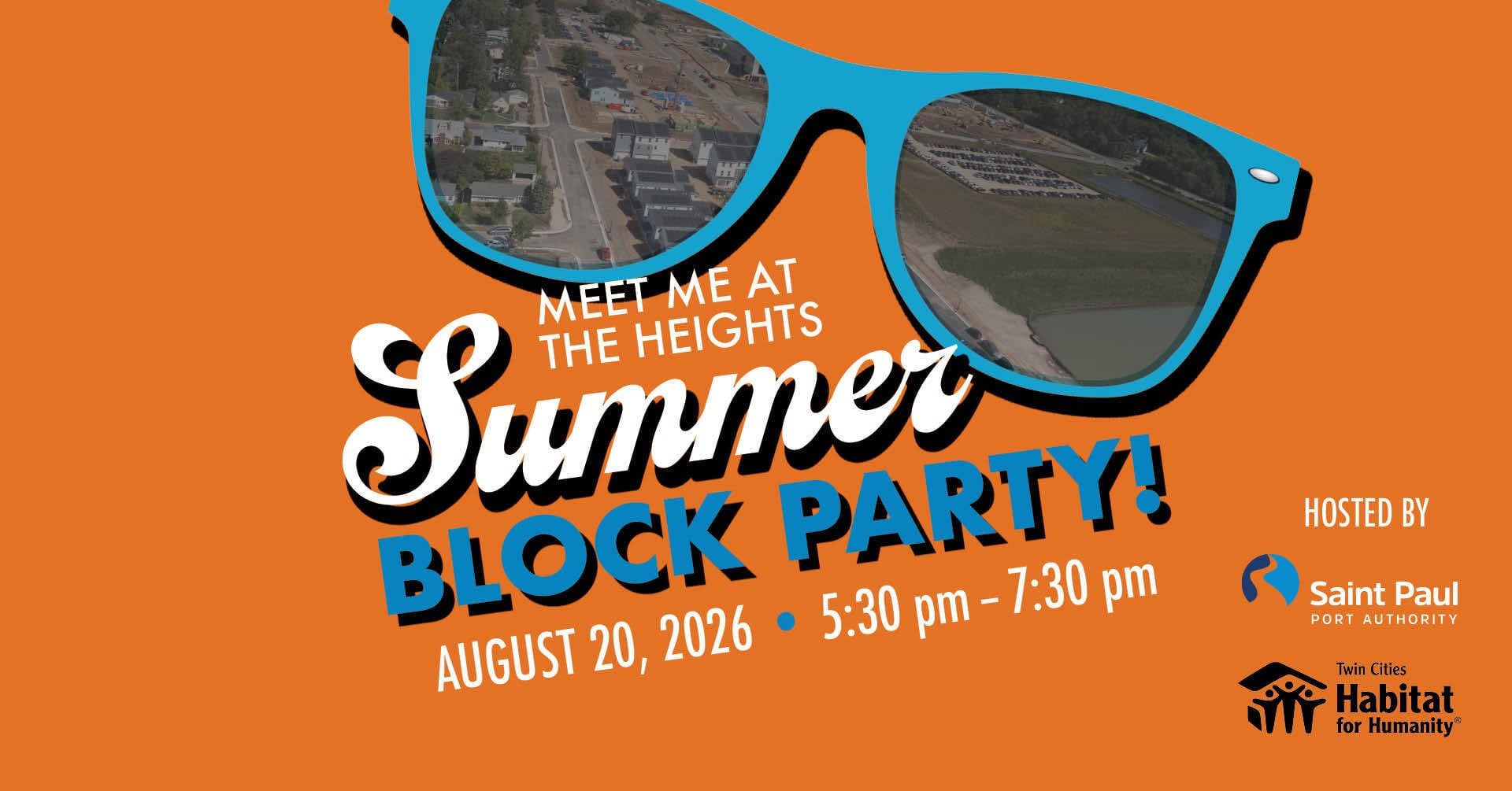Block Party event graphic.
