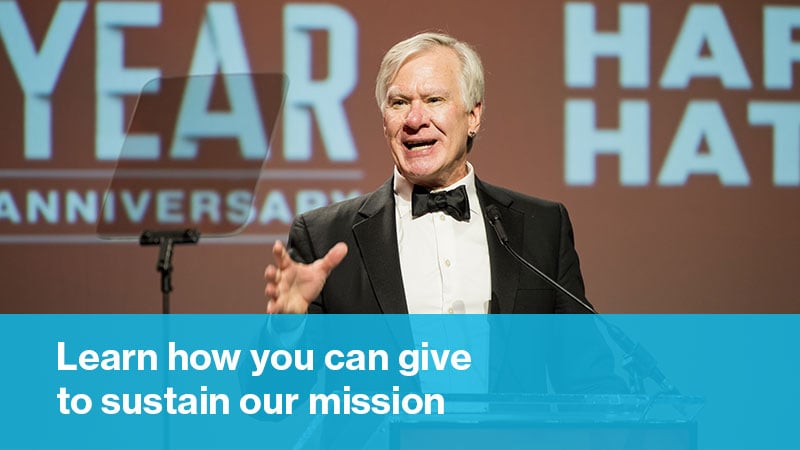 Learn how you can give to sustain our mission