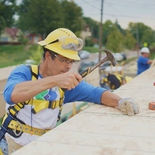 27 Family Members Support Habitat Mission on Build