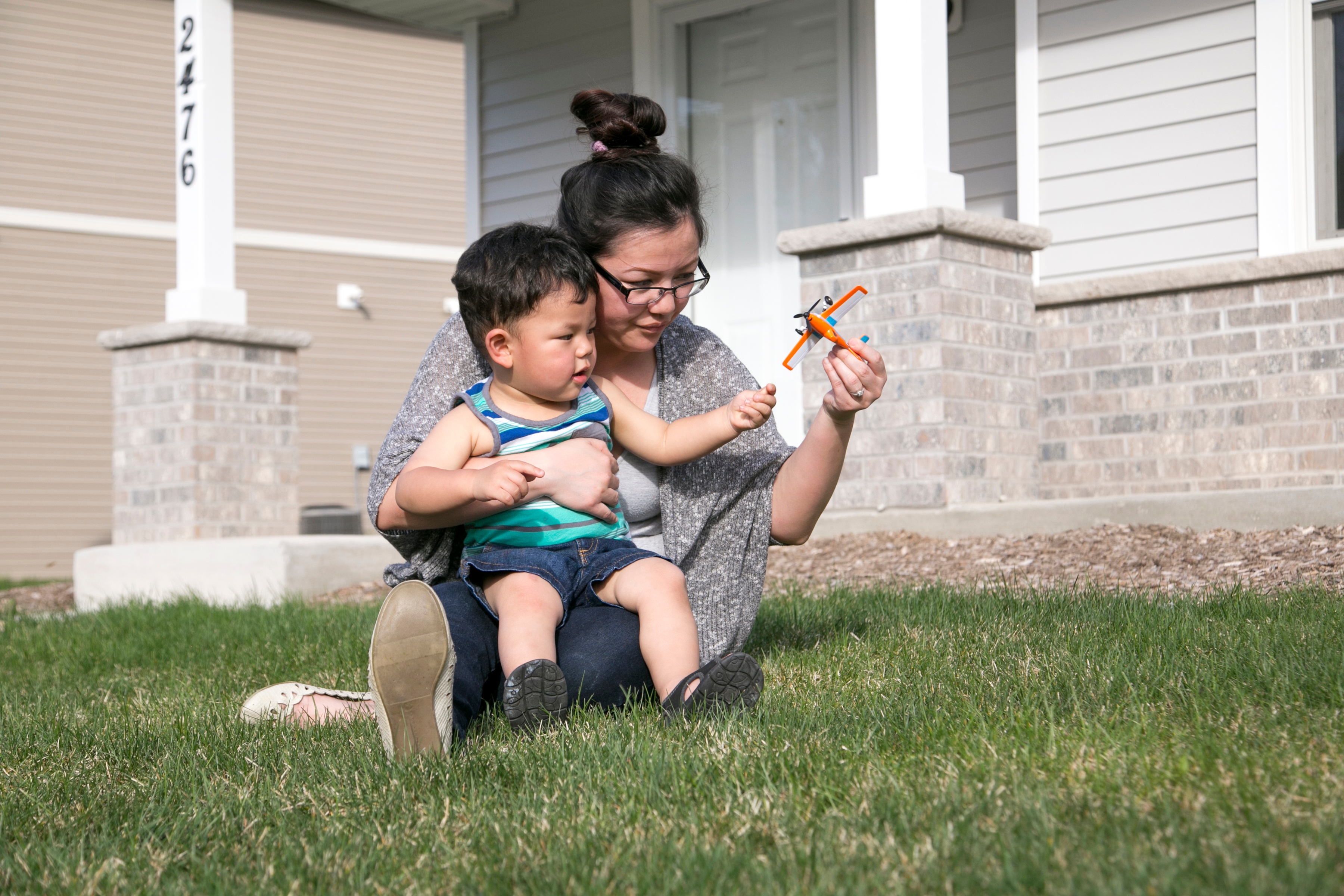 A Habitat family photo