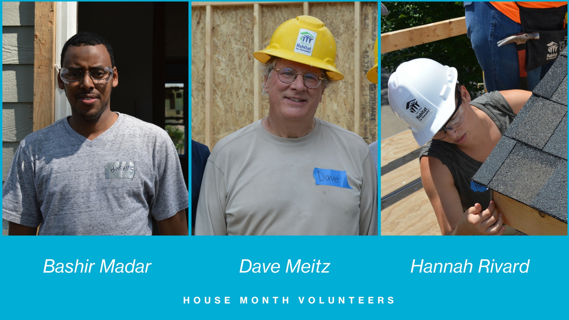Volunteers Who Commit - Meet Our House Month Volunteers!