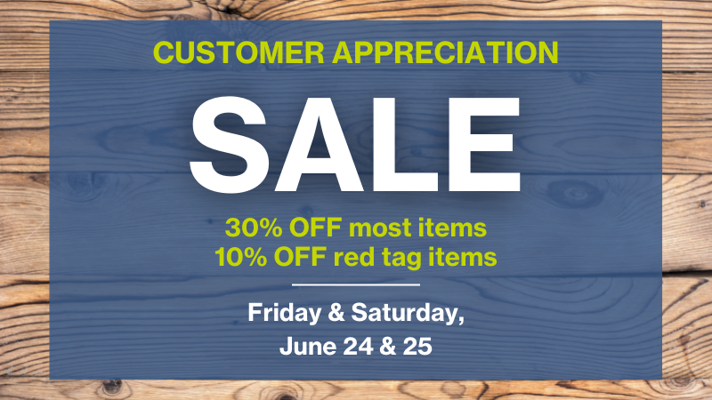 ReStore Customer Appreciation Sale!