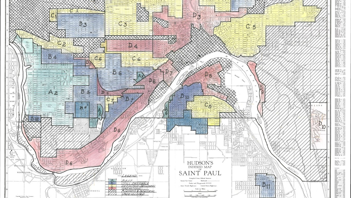 St. Paul Redlined