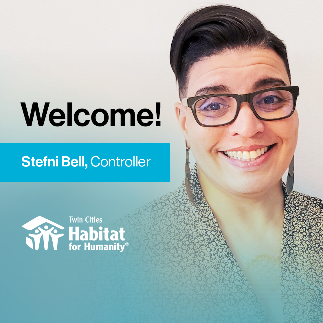 Welcoming Stefni Bell, Controller