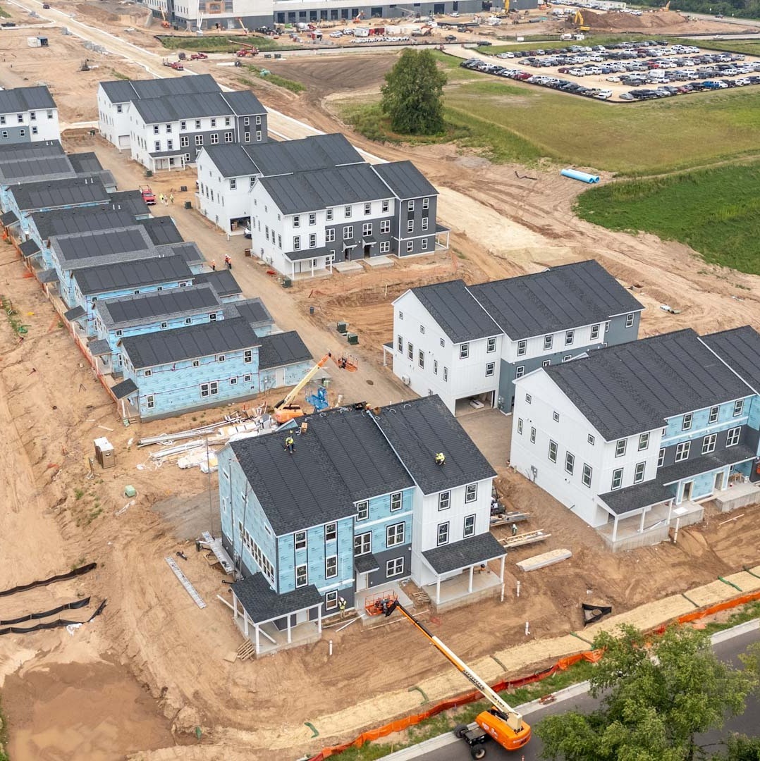 The Heights aerial photo