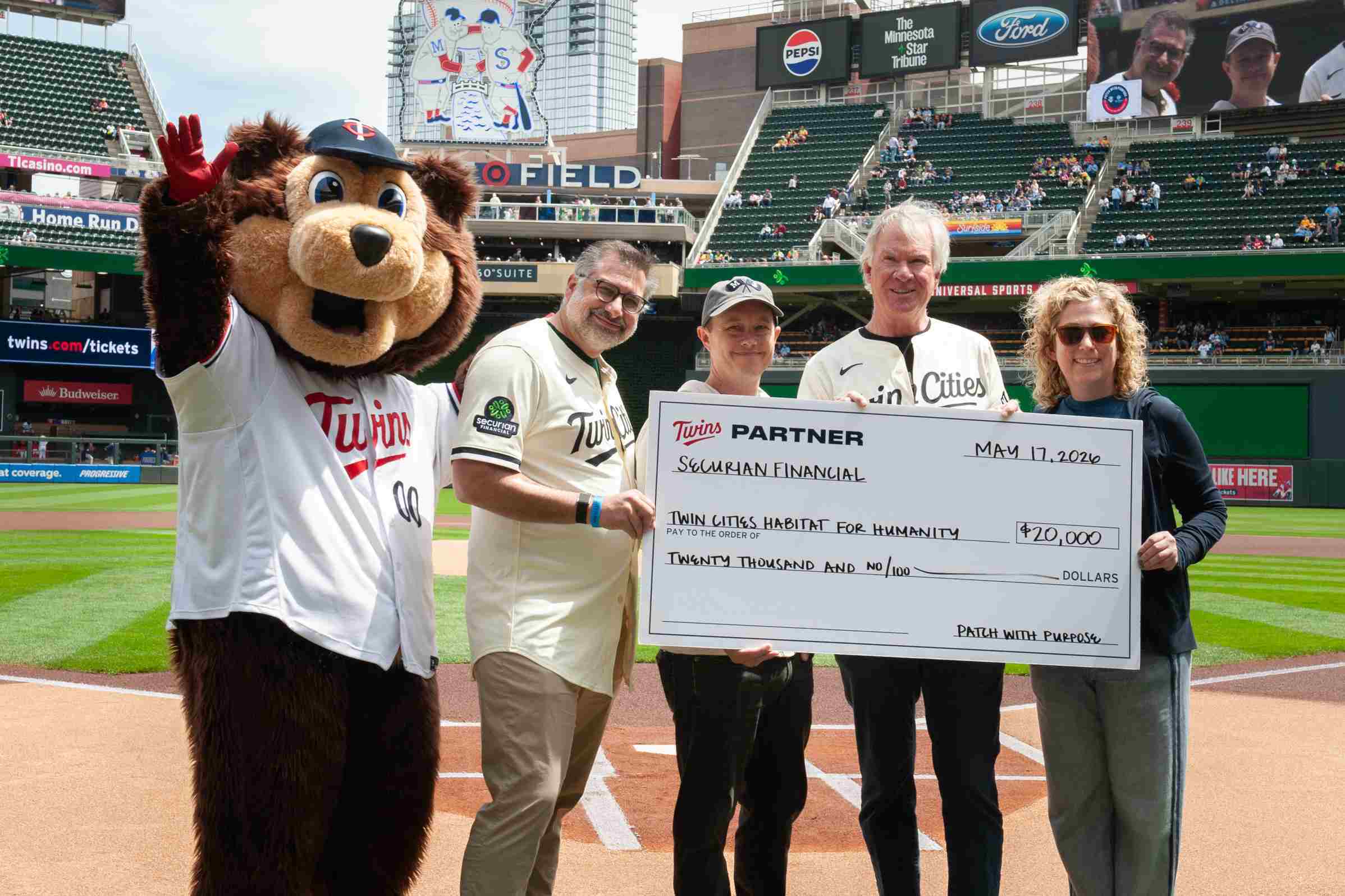 Twins game check presentation.