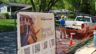 A sign that says Beyond the Build.