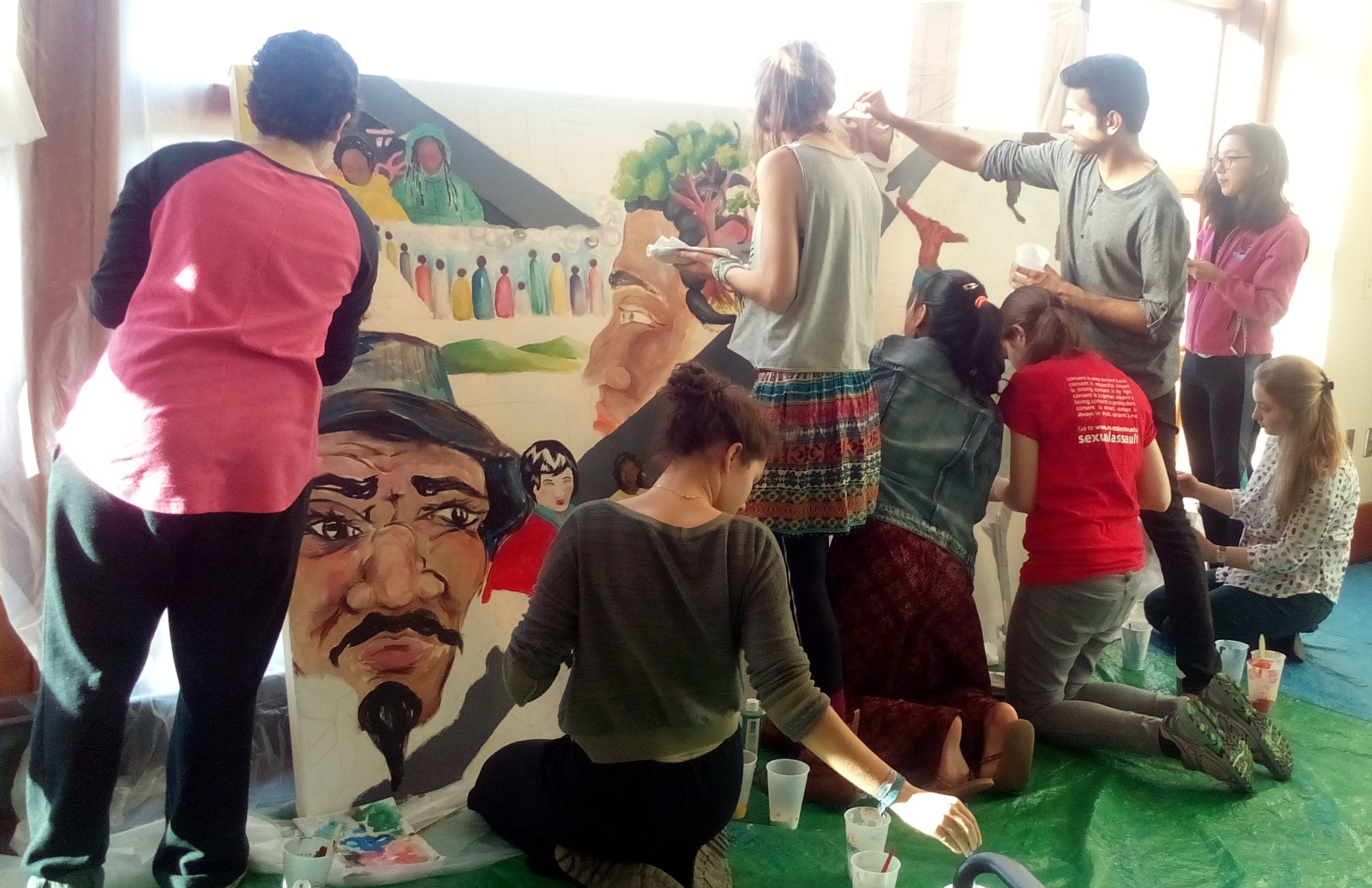 Macalester College Habitat Raises Awareness and Helps Create Art