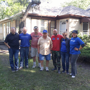 Operation: Serve Teams Up with Habitat to Preserve Local Veteran's Home
