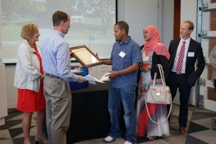 Twin Cities Habitat's First Open Market Homebuyer Dedication