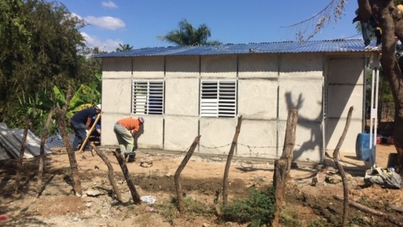 Dominican Republic Habitat House.