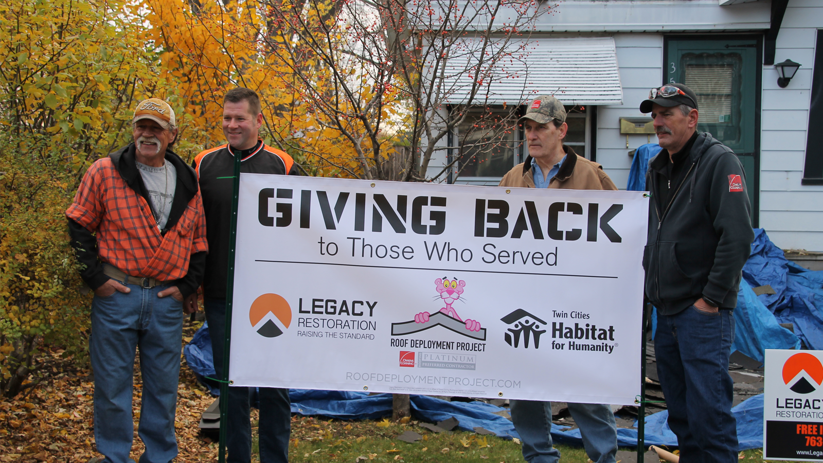 Minnesota Veteran Receives New Roof