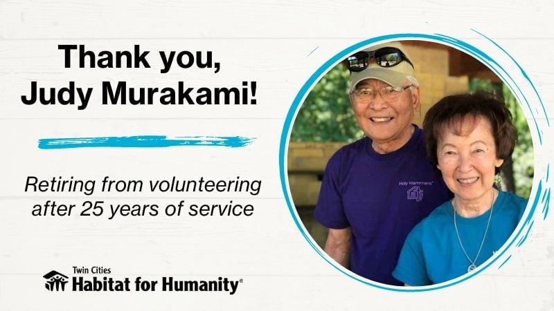 Volunteer Spotlight: Judy Murakami